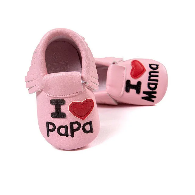 0-18M | Boys & Girls | Suede PU Leather Moccasins |  Assorted Styles