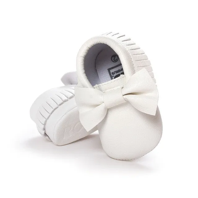 0-18M | Boys & Girls | Suede PU Leather Moccasins | Assorted Styles