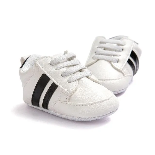 0-18M | Boys & Girls | Suede PU Leather Moccasins |  Assorted Styles