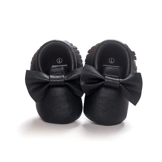 0-18M | Boys & Girls | Suede PU Leather Moccasins | Assorted Styles