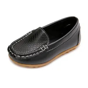 0-18M | Boys & Girls | Suede PU Soft Leather Soft Moccasins | Denim
