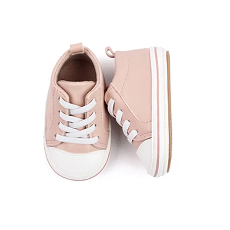 0-18M PU Leather Anti-Slip Sole First Walker Shoes