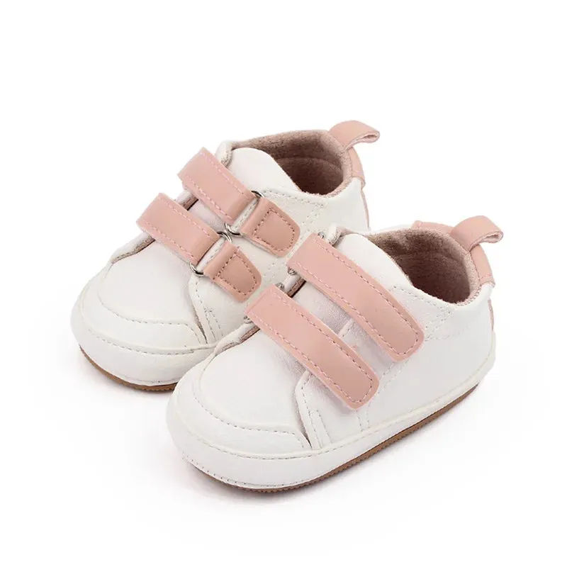 0-18M PU Leather Anti-Slip Sole First Walker Shoes
