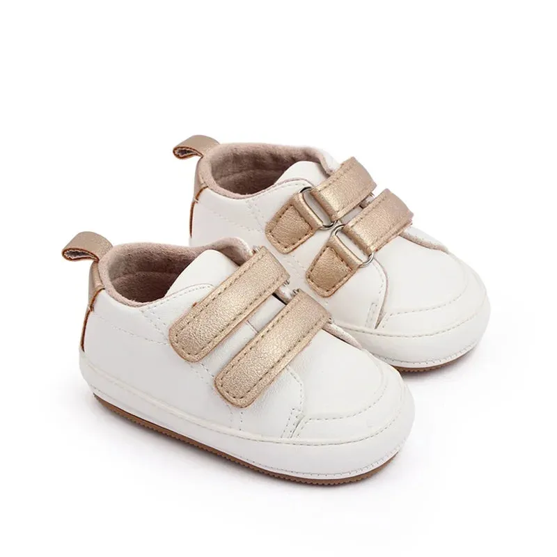 0-18M PU Leather Anti-Slip Sole First Walker Shoes