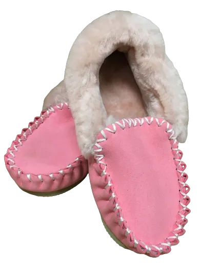 100% Australian Merino Sheepskin Moccasins Slippers Winter Casual Genuine Slip On UGG