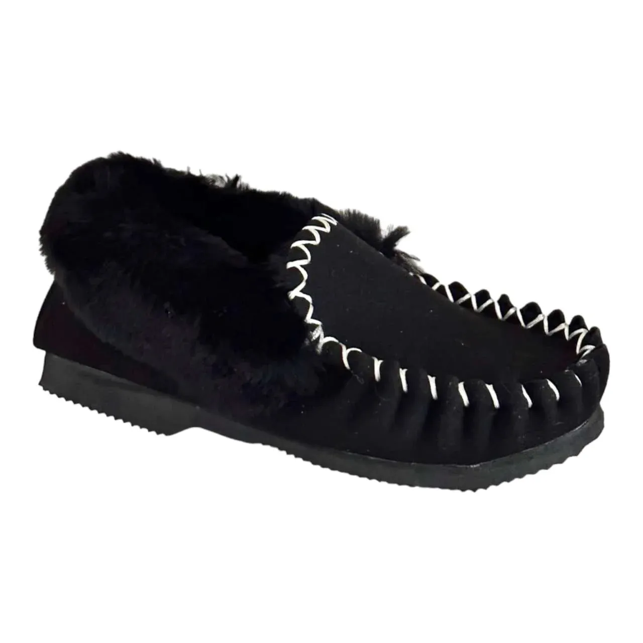 100% Australian Merino Sheepskin Moccasins Slippers Winter Casual Genuine Slip On UGG
