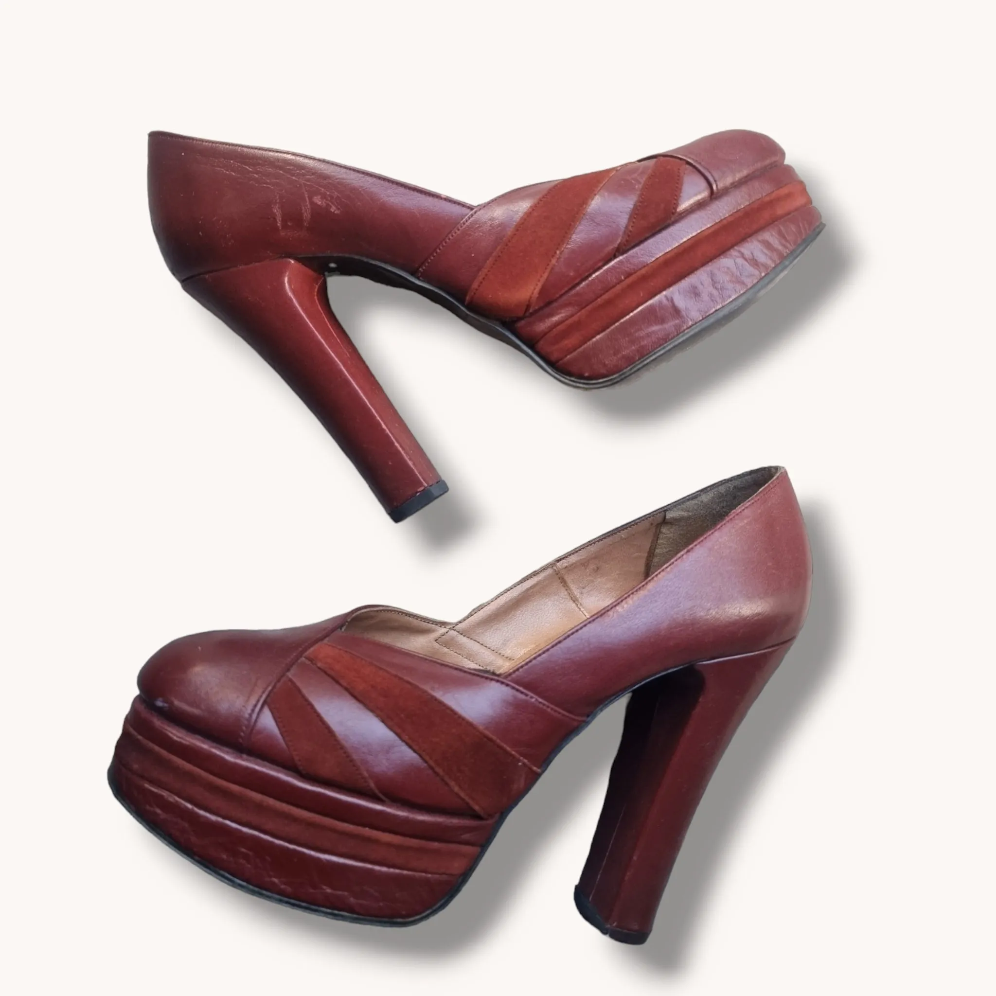 1970s Sacha Vintage Platforms - 5.5