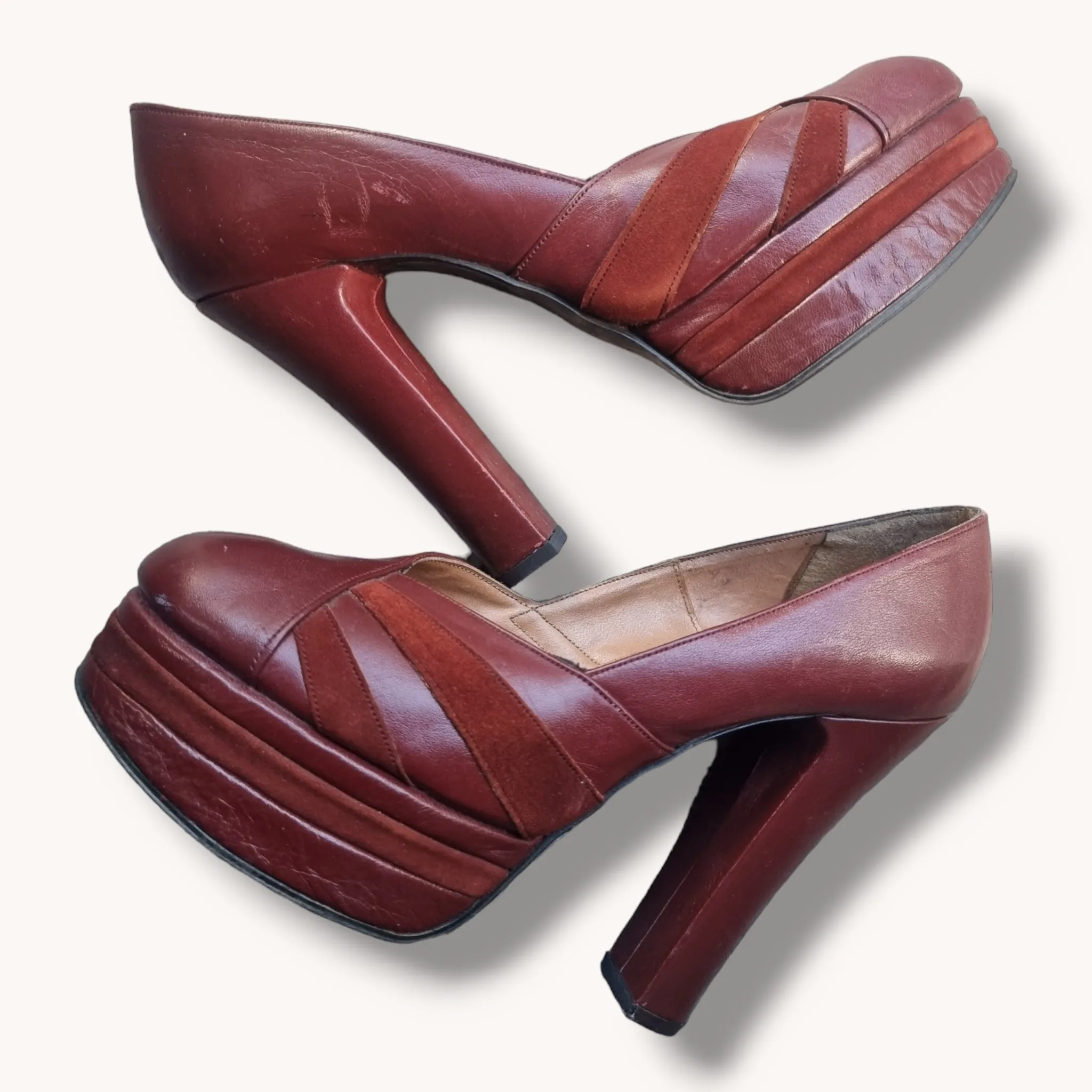 1970s Sacha Vintage Platforms - 5.5
