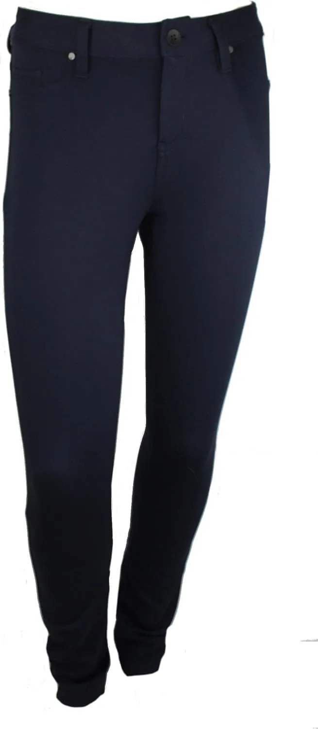 Calvin Klein Womens Ponte Pants (Navy, 4)