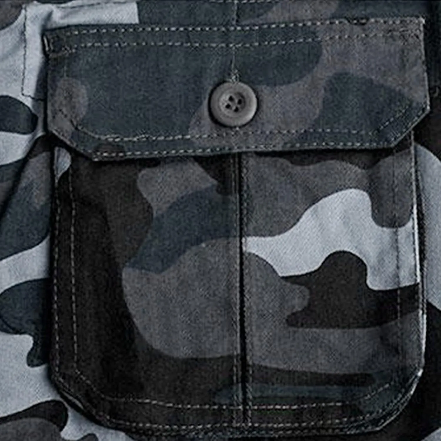 Cargo Shorts for Men Cotton Relaxed Fit Camouflage Camo Cargo Shorts Lightweight Outdoor Tactical Shorts