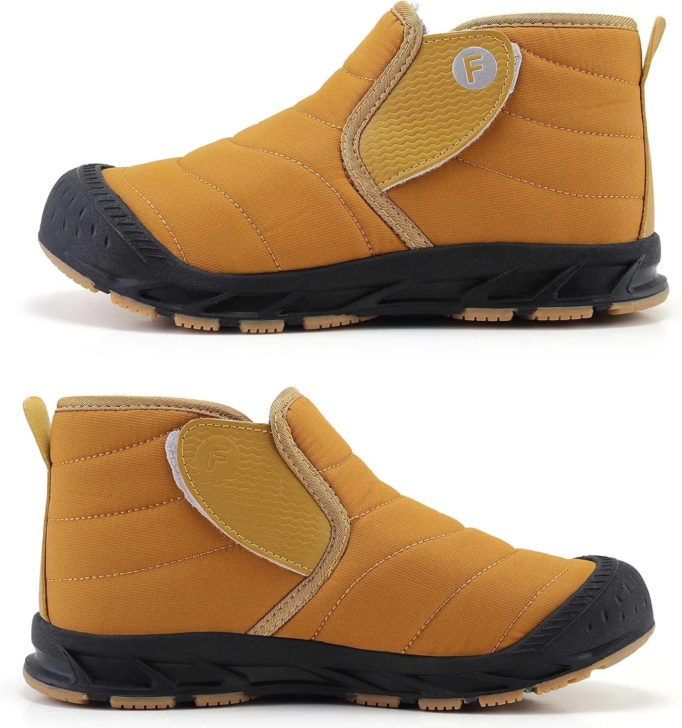 CERYTHRINA Winter Snow Ankle Boots Fur Lining Waterproof Outdoor Slip On Booties Sneakers for Women and Men