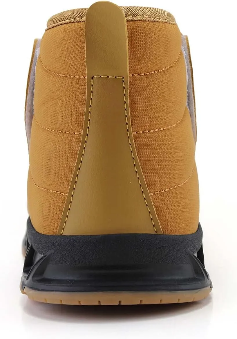 CERYTHRINA Winter Snow Ankle Boots Fur Lining Waterproof Outdoor Slip On Booties Sneakers for Women and Men