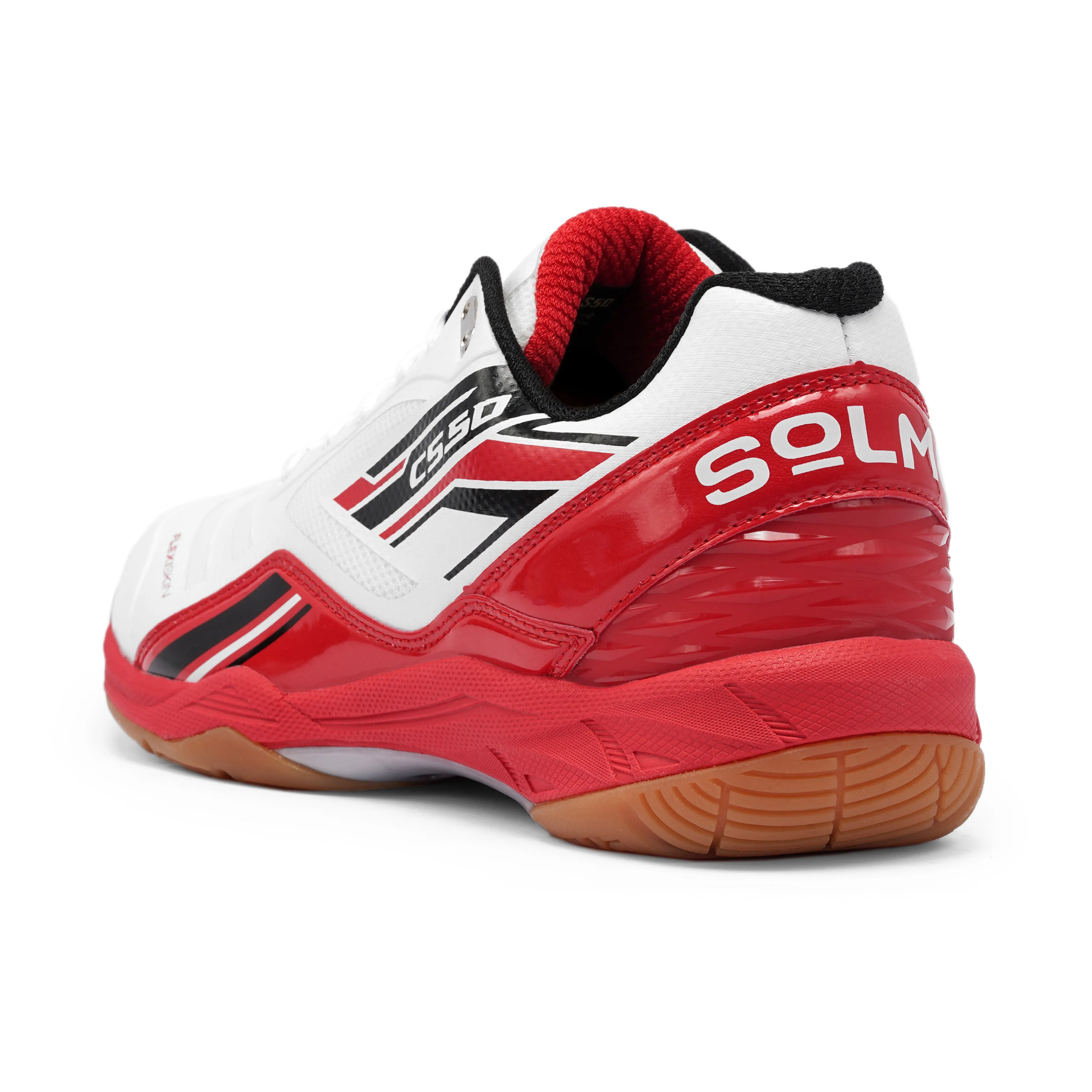 CS50 White Red All Court Shoes