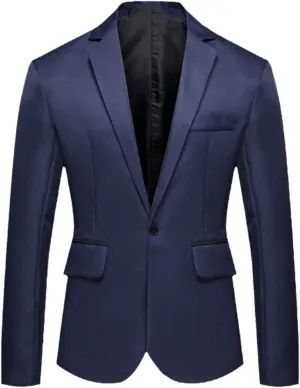 Fashion Business Men's Blazer Jacket Slim Fit Wedding Dress Suit Jackets Groomsman Party Suit Outwear For Man