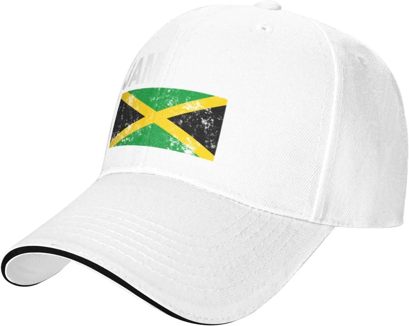 Funny Jamaica Flag Jamaican Flags Gifts Baseball Cap Men Hat Women Dad Hat Adjustable Trucker Hat Cowboy Hat