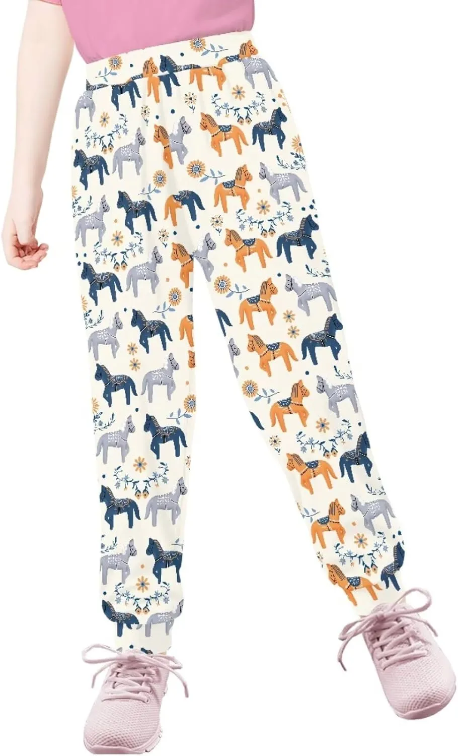 Girls Active Jogger Sweatpants Novelty Casual Boys Athletic Pants