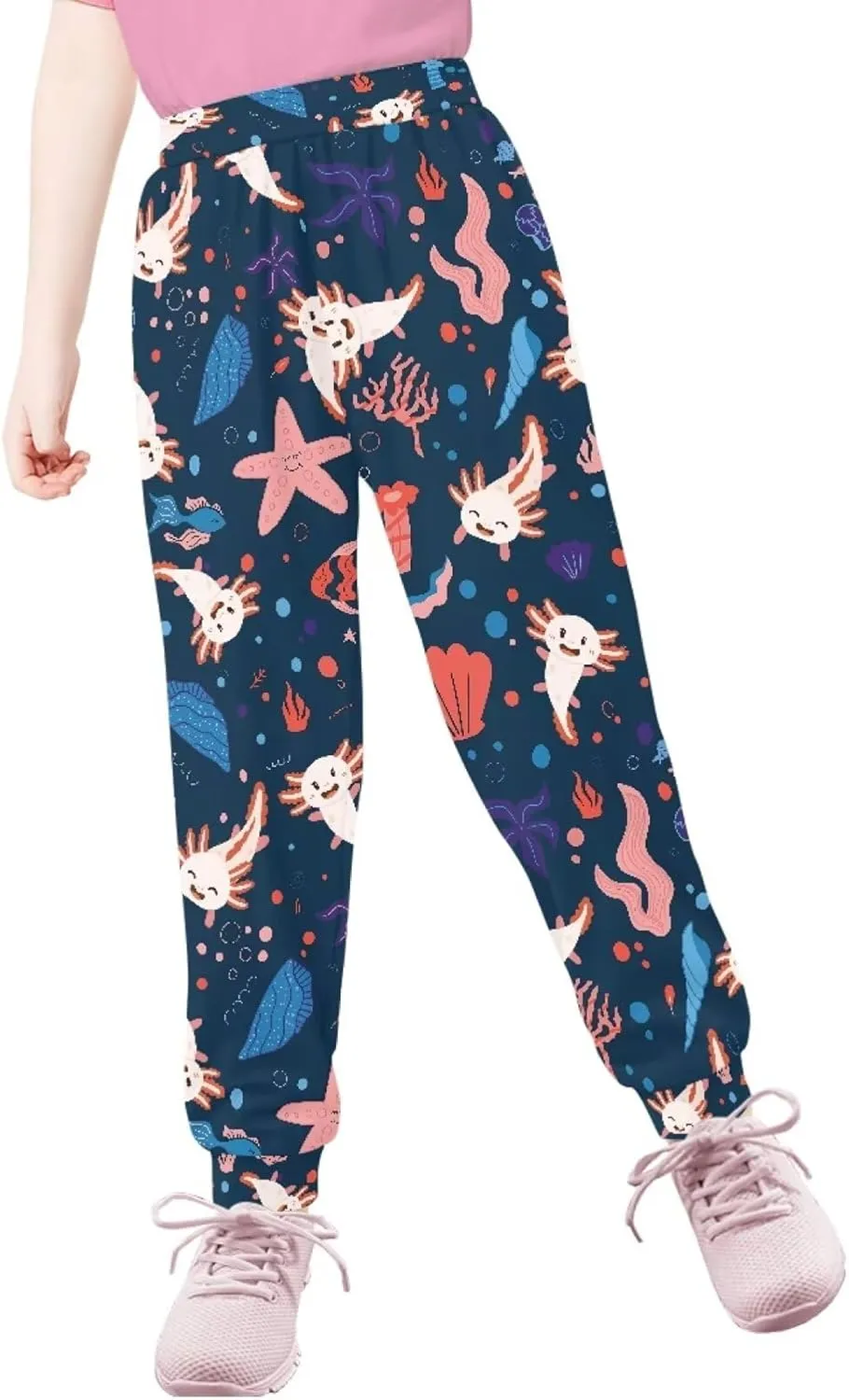 Girls Active Jogger Sweatpants Novelty Casual Boys Athletic Pants