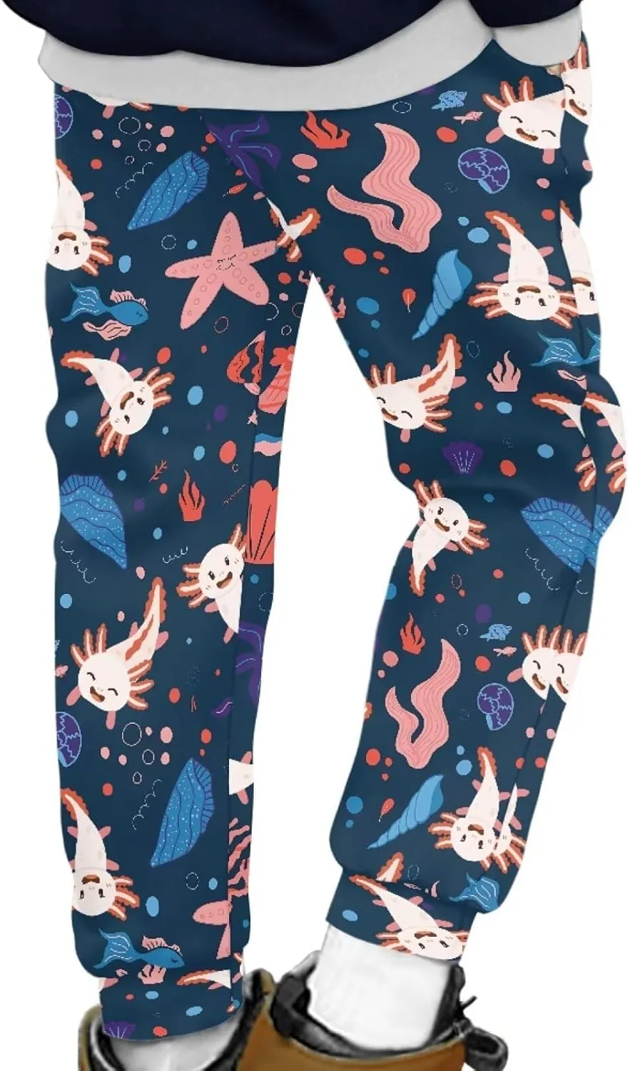 Girls Active Jogger Sweatpants Novelty Casual Boys Athletic Pants