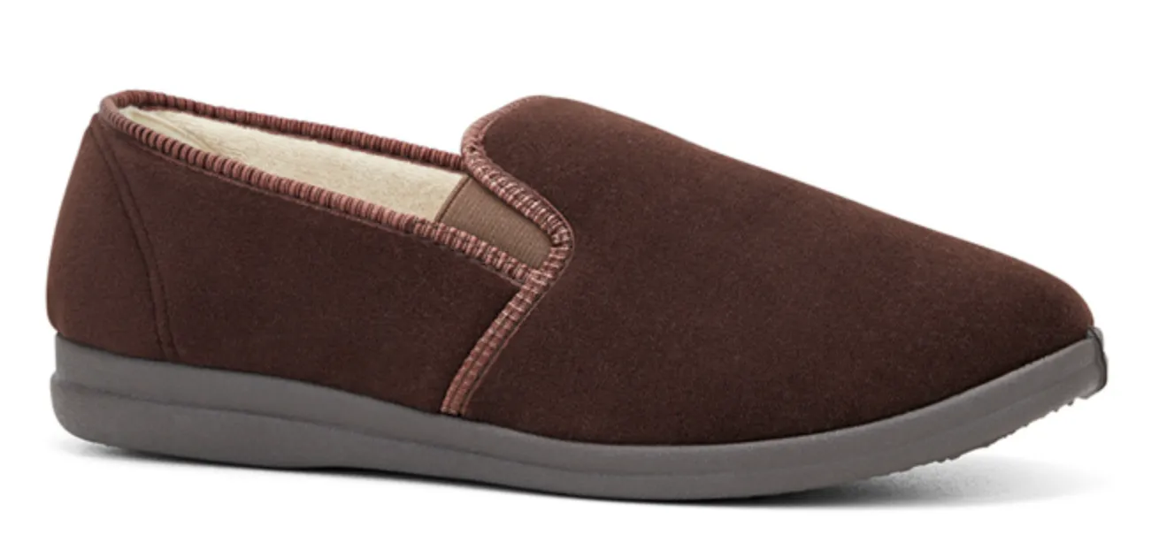 GROSBY Percy Mens Slippers Shoes Indoor Outdoor Casual Slipper Moccasins