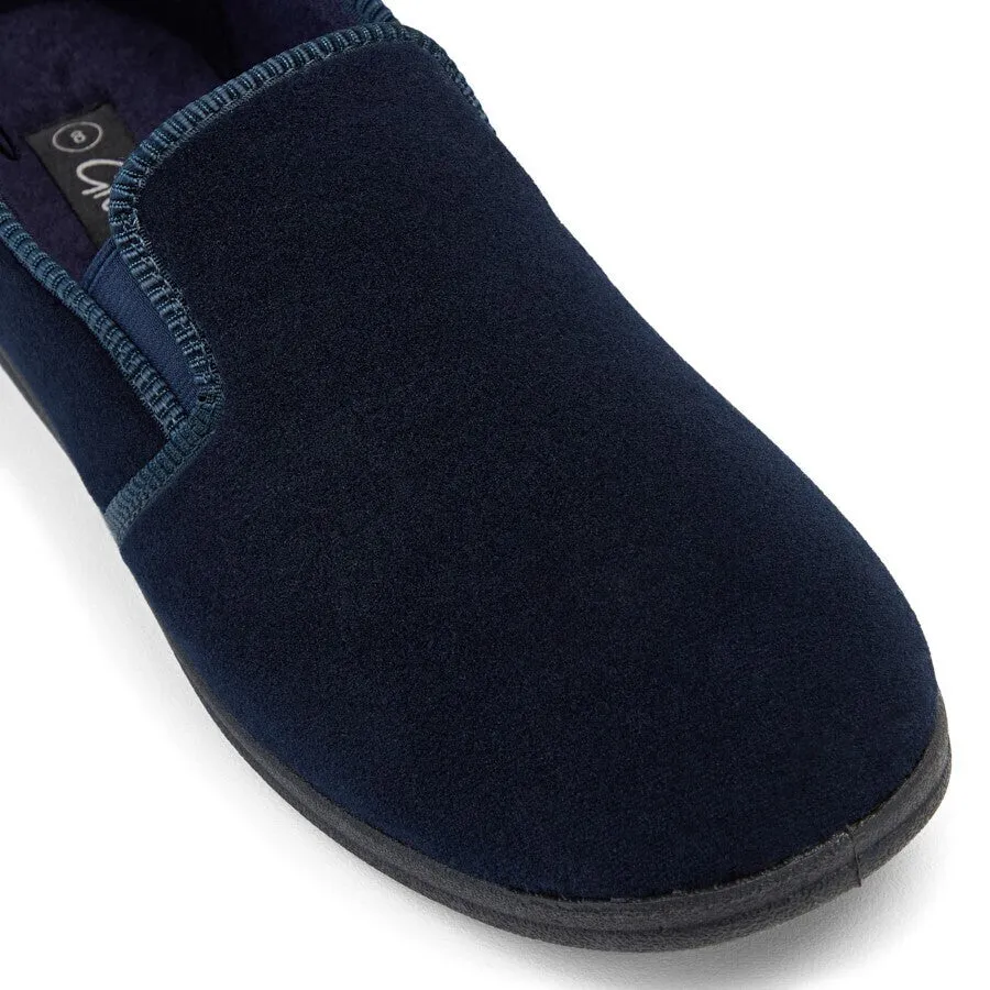 GROSBY Percy Mens Slippers Shoes Indoor Outdoor Casual Slipper Moccasins