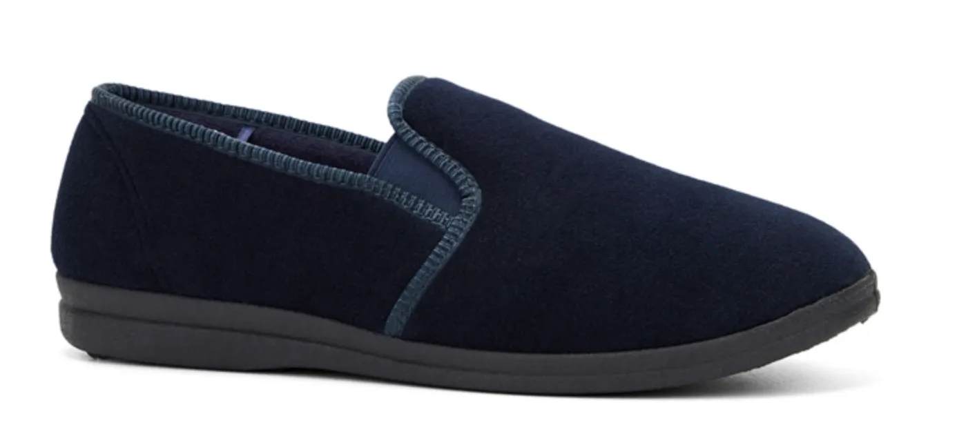 GROSBY Percy Mens Slippers Shoes Indoor Outdoor Casual Slipper Moccasins