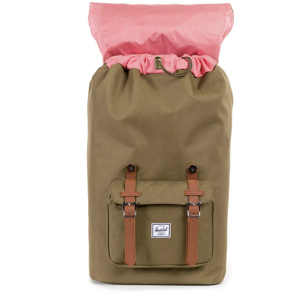 Herschel Supply Little America Backpack - Army Quilted