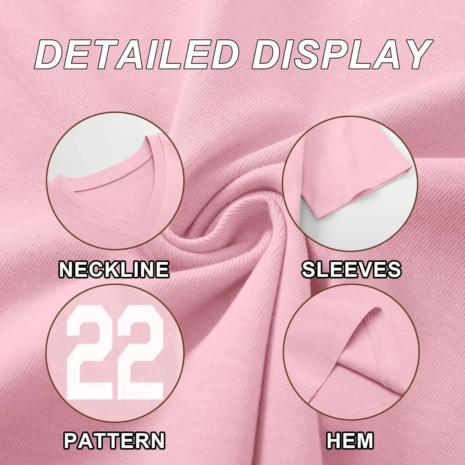 Jersey Shirts Oversized Graphic Tees Y2k for Women Number V Neck Baggy T Shirts Grunge Coquette Clothes Streetwear