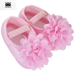 Kids Baby Shoes Prewalker Flower Soft Sole Infant Girl First Walkers Booties for Newborn Anti-slip Crib Shoes Sapatinhos De Bebe