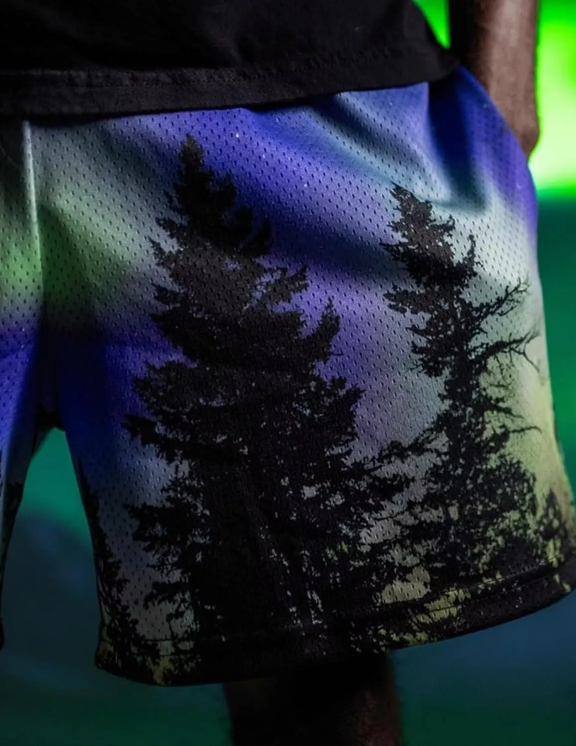 Men's Athletic Basketball Shorts Quick-Dry Breathable Mesh Graphic Print Gym Running Training with Pockets