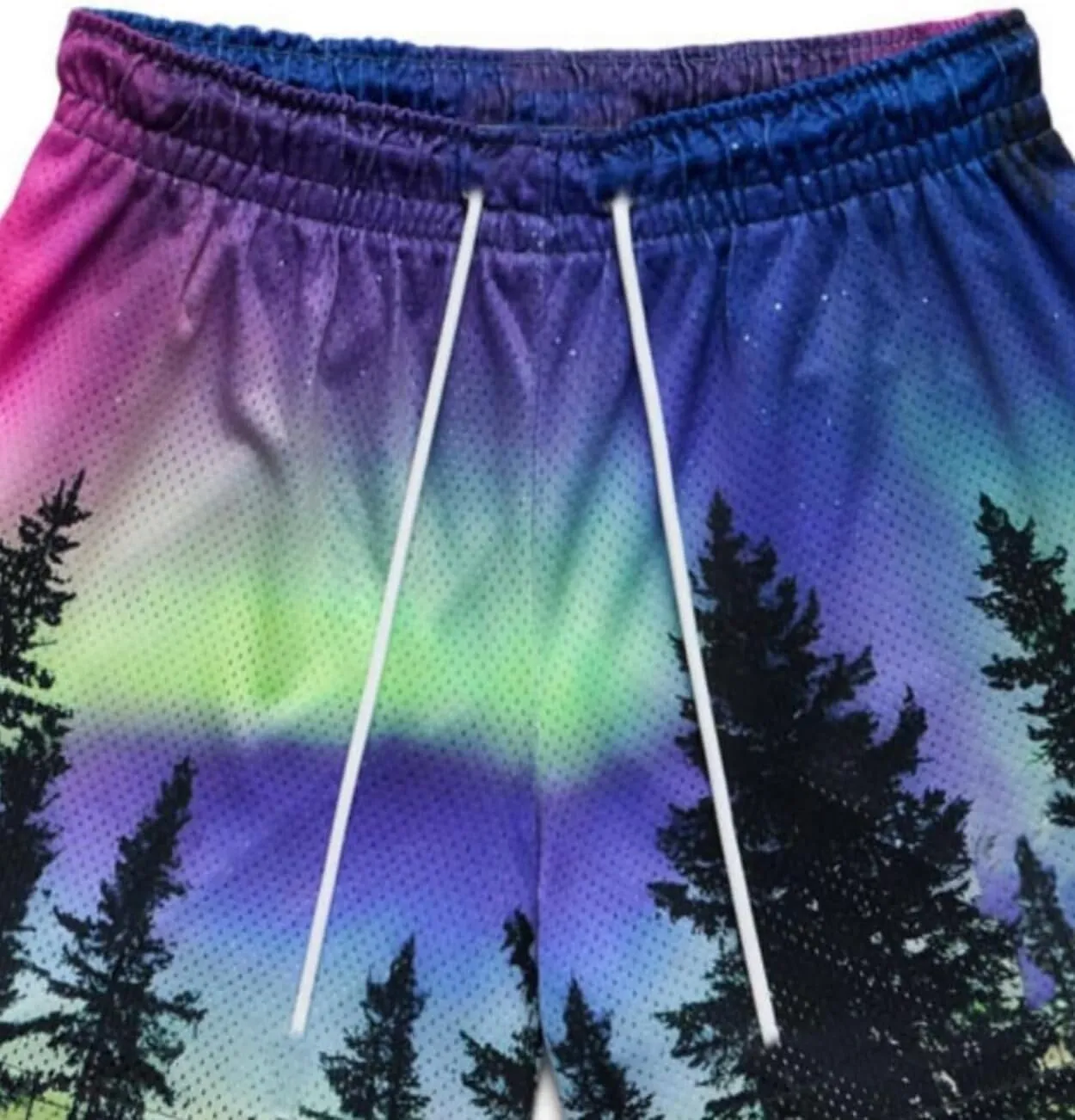 Men's Athletic Basketball Shorts Quick-Dry Breathable Mesh Graphic Print Gym Running Training with Pockets