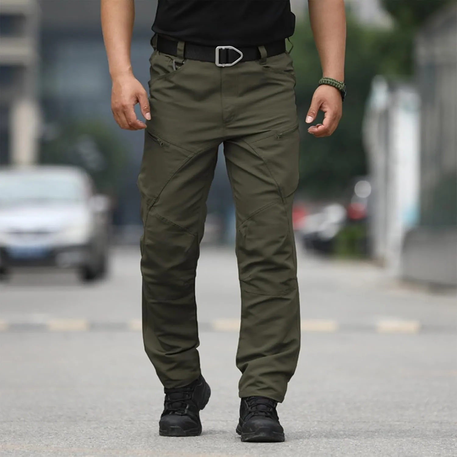 Mens Cargo Pants, Hiking Pant, Multipants - Outdoor Waterproof Quick-Dry Multi-Pocket Durable Tactical Pants