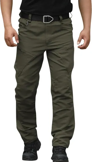 Mens Cargo Pants, Hiking Pant, Multipants - Outdoor Waterproof Quick-Dry Multi-Pocket Durable Tactical Pants
