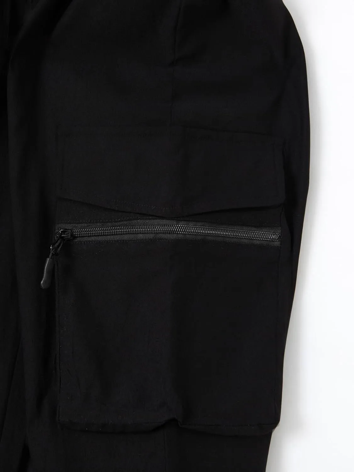 Men's Cargo Pants with Elastic Waist - Multi-Pocket Stretch Trousers for Outdoor, Gym Casual Wear