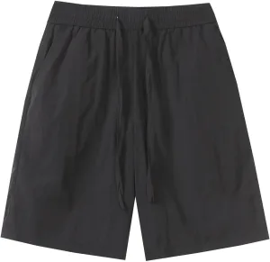 Men's Fashion Shorts Drawstring Elastic Waist Short Pants Casual Gym Workout Quick Dry Running Athletic Shorts
