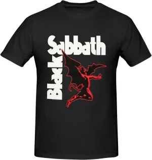 Mens T-Shirts Short Sleeve Fashion Tee Crewneck Top Clothing Black