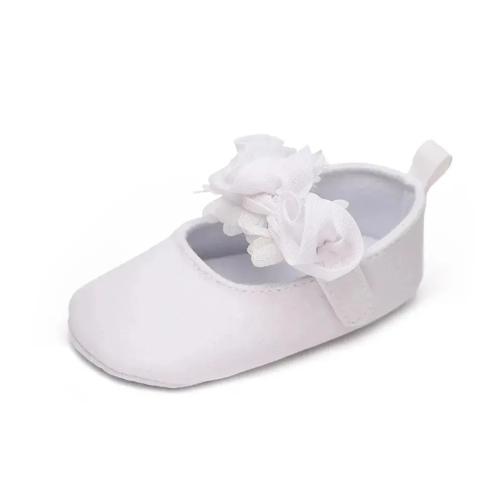 Newborn Cotton Sole Anti-slip Toddler First Walker Crib Shoe Infant Moccasin