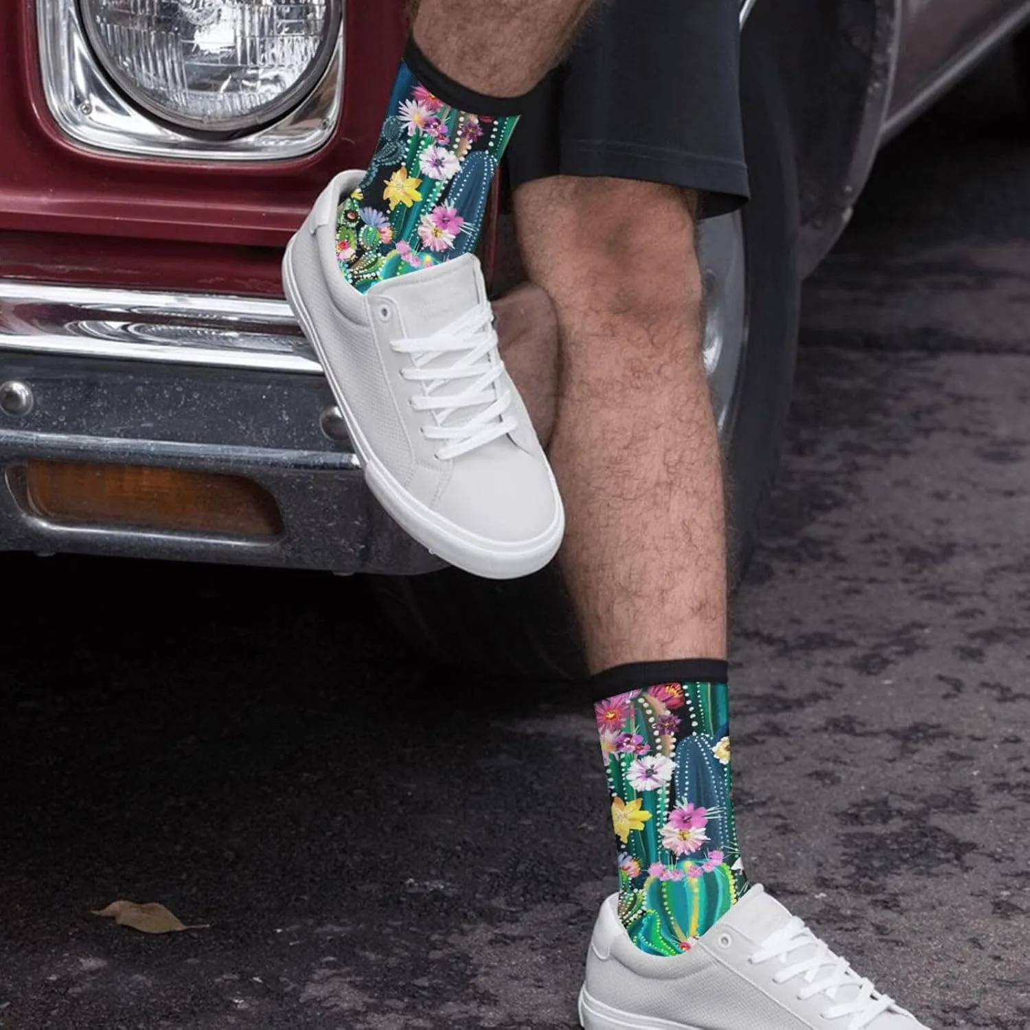 Novelty Fun Crew Socks Fashion Comfortable Men And Women Crazy Dress Socks
