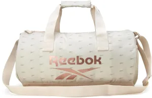 Reebok Duffle Bag - Unisex Lightweight Gym, Sports and Travel Mini Carry On Weekender Bags for Women and Men, Plyo Cream, One Size