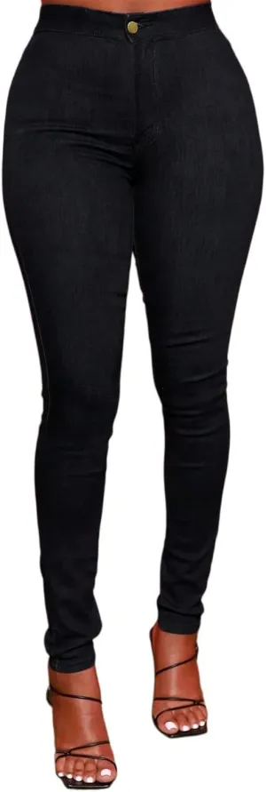 Skinny Jeans for Women High Waist Tummy Control Denim Pants Slim Butt Lifting Jeans Y2K Sexy Shaping Jean Joggers