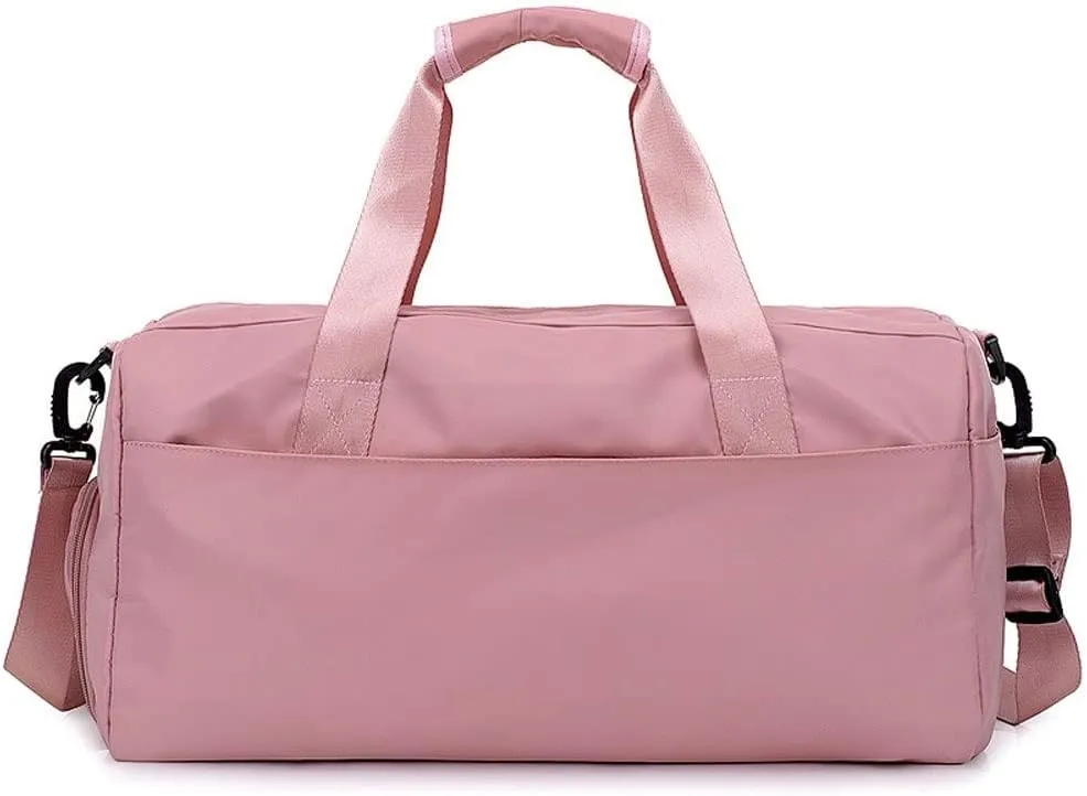Sport Gym Duffle Travel Bag for Men Women Duffel with Shoe Compartment, Gray (Color : Gray)