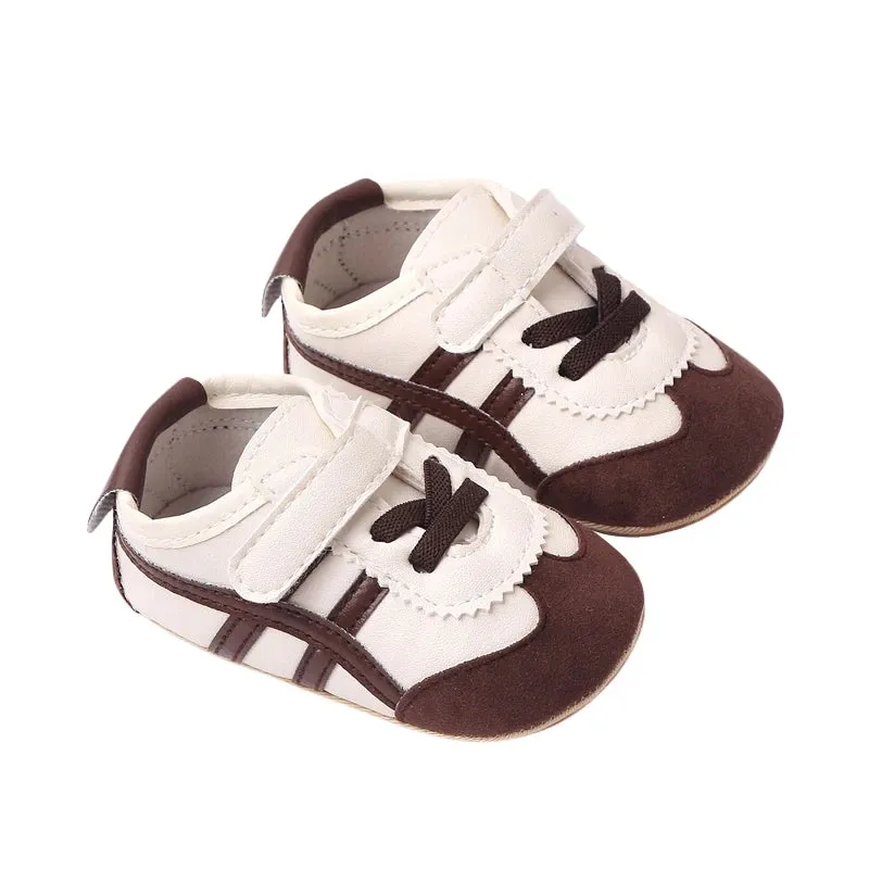 Toddler Baby Boy Girl First Walking Shoes Infant Sneakers Non-Slip Rubber Sole Barefoot Shoes