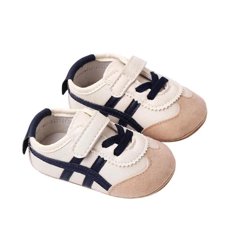 Toddler Baby Boy Girl First Walking Shoes Infant Sneakers Non-Slip Rubber Sole Barefoot Shoes