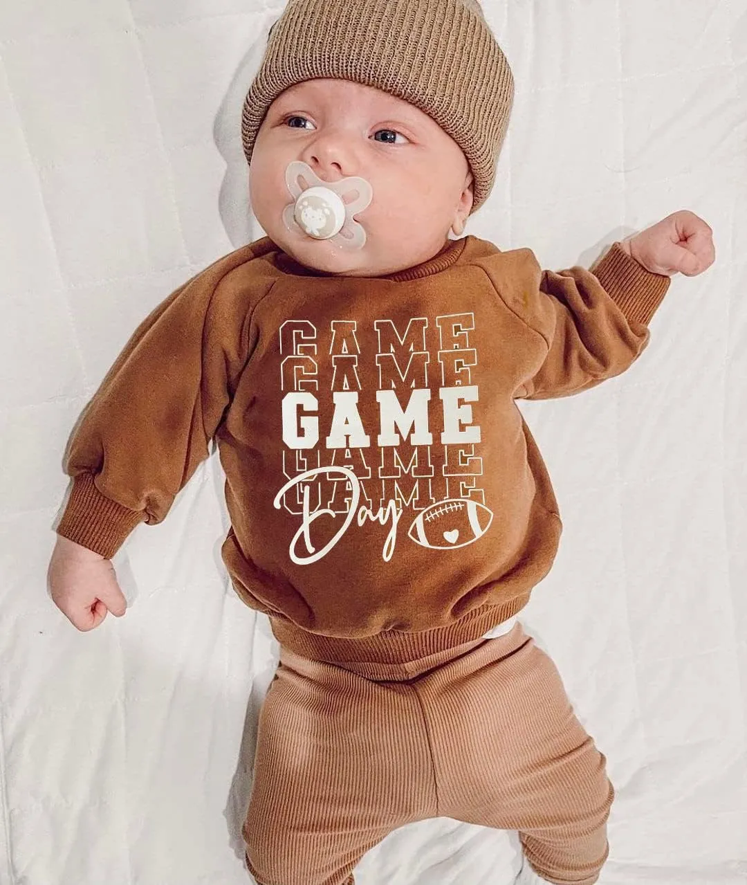 Toddler Baby Halloween Outfit Boy Girl Pumpkin Sweatshirt Crewneck Pullover Sweater Long Sleeve Shirt Fall Clothes