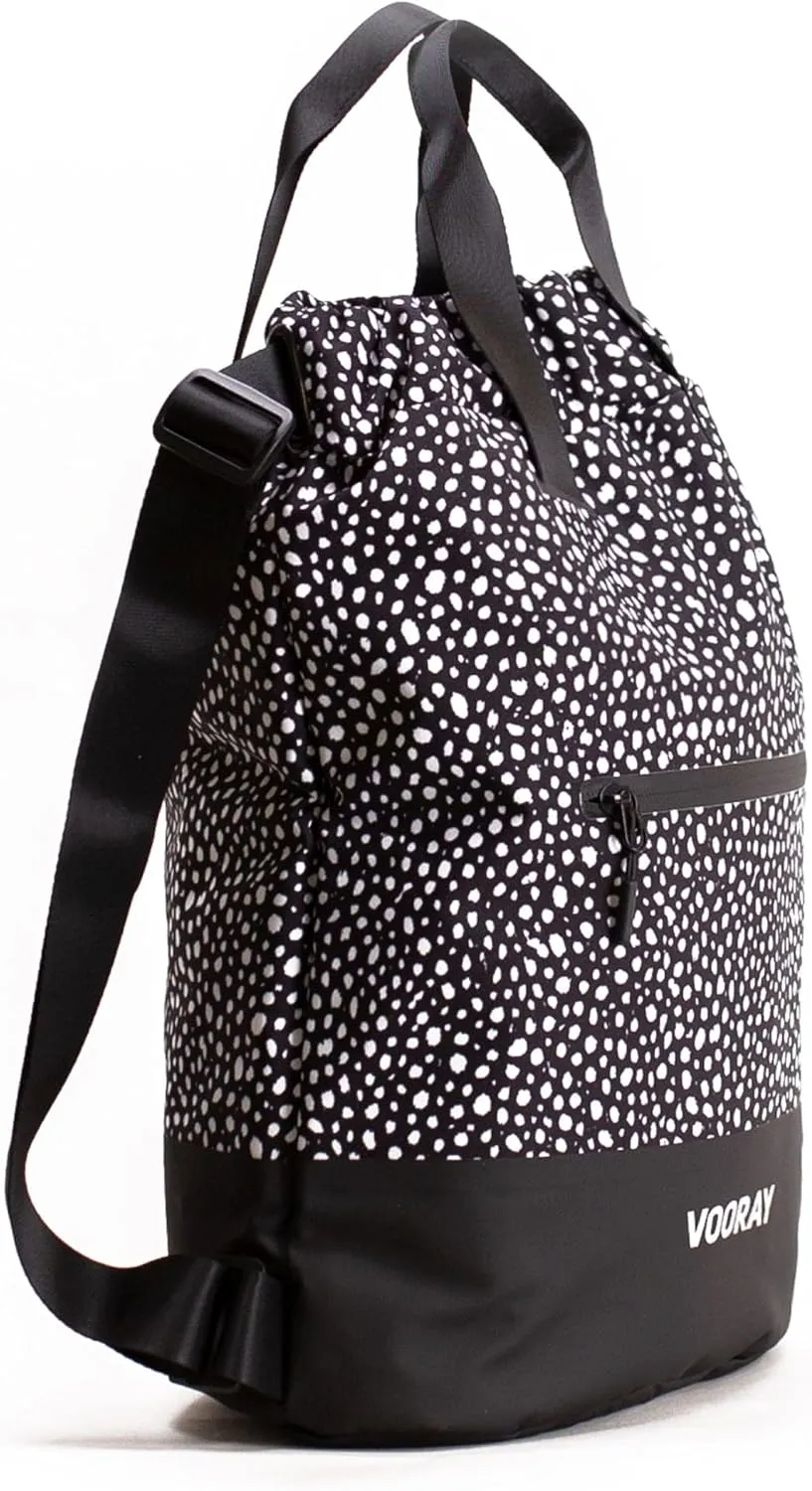 VOORAY 23L Flex Cinch Drawstring Backpack  Lightweight Travel Bag, Weekender & Sports Gym Bag for Women and Men