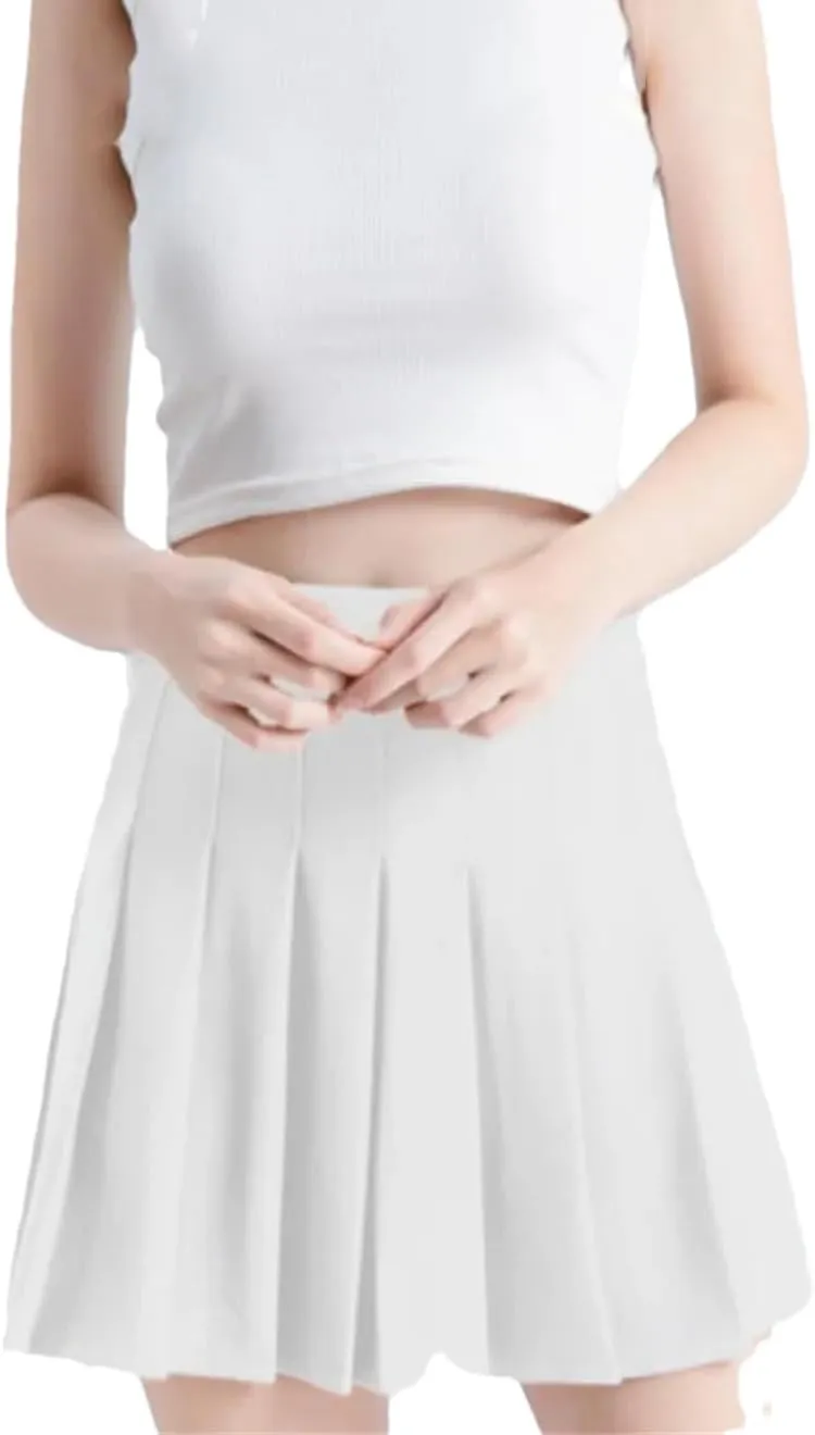 Women Summer School Uniform for Girls Skirts Fashion Mini Short Pleated Skirt
