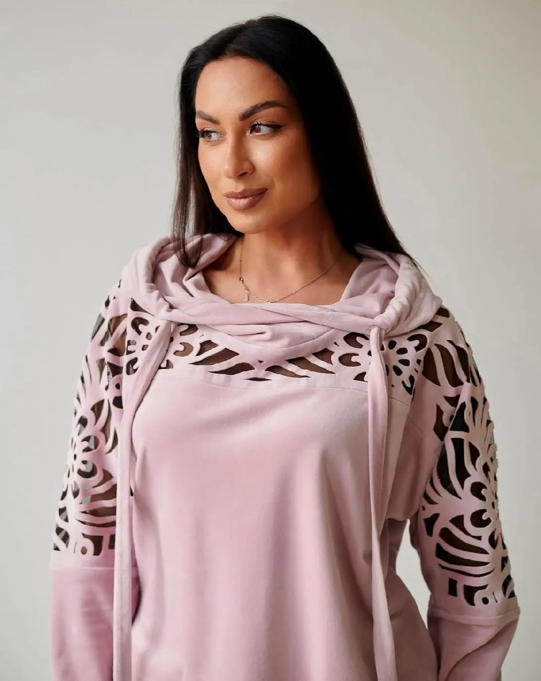 Womens 2 Piece Long Sleeve Sweatsuit Outfit Spring Fall Casual Tracksuit Lounge Set High Quality Fabric Unique Design