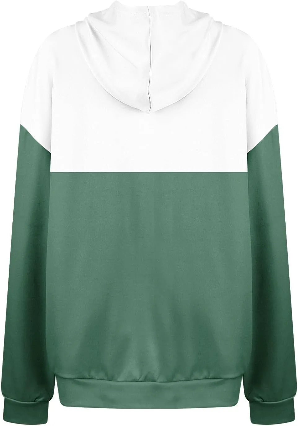Womens Crew Neck Color Block Sweatshirts Hoodies Long Sleeve Casual Lightweight Pullover Top Fall Winter Loose Coat