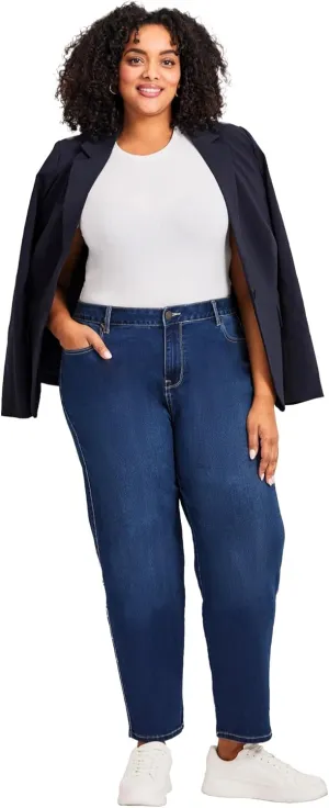 Women's Plus Size Butter Denim Straight Leg Jean
