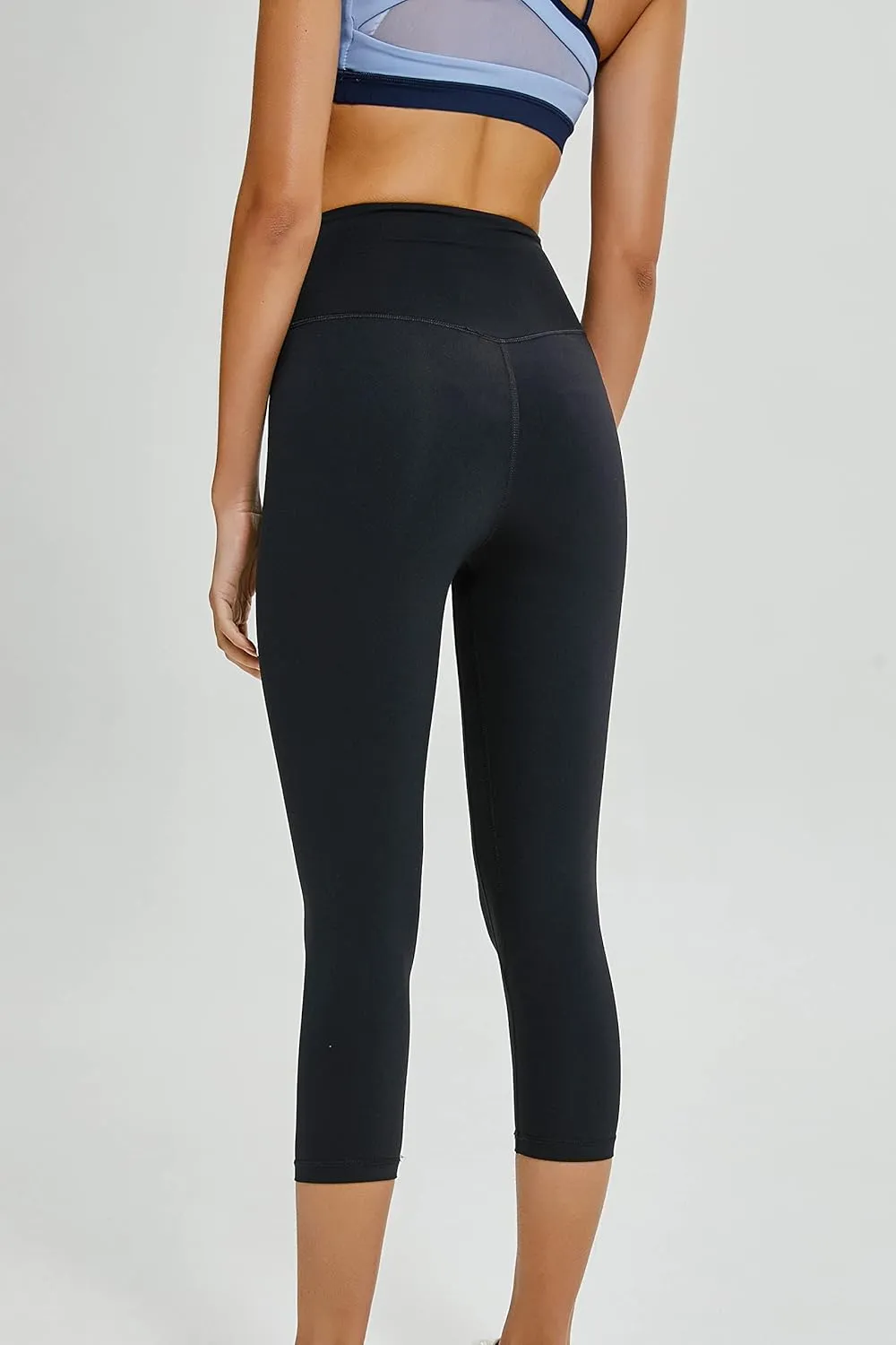 Women's Slim Tummy Control Active Leggings Pants for Workout Running Cycling
