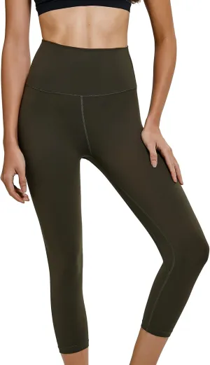 Women's Slim Tummy Control Active Leggings Pants for Workout Running Cycling